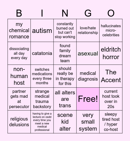 🦑 BINGO Card