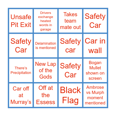 Camp Stokey Dokey Bogan Christmas Bingo 2023 Bingo Card