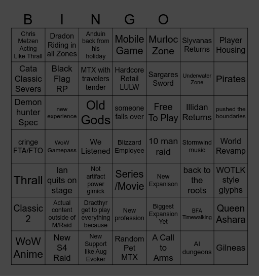 sdnetmwmwt Bingo Card