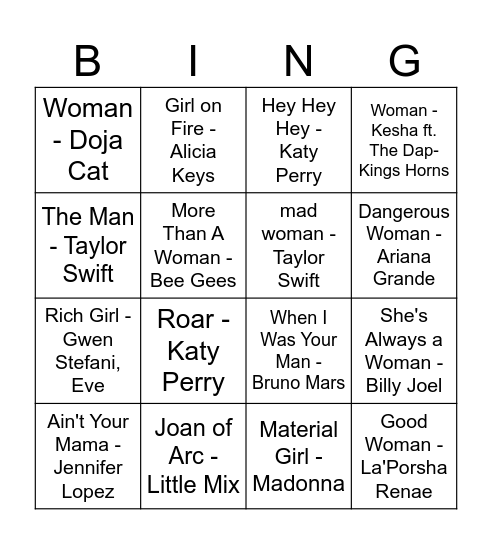 The Other Bingo Card