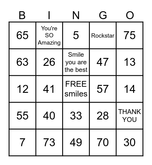 TAYLOR BINGO Card