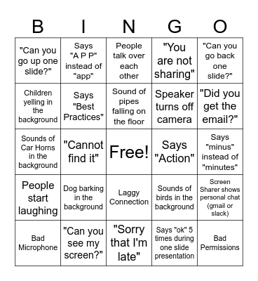 lol Bingo Card