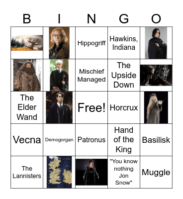 Halloween Bingo Card