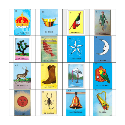 RMS LOTERIA Bingo Card