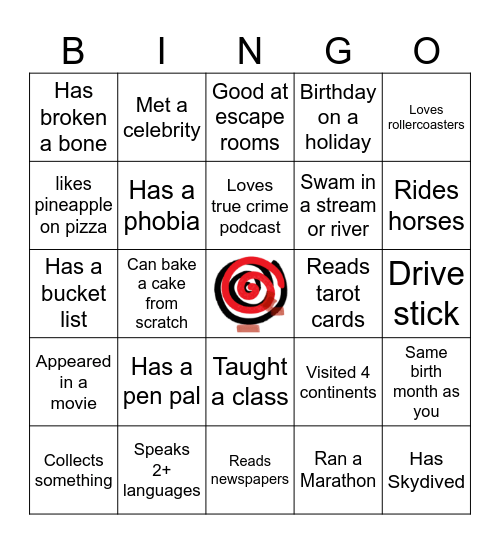 Bingo Your Truth Bingo Card