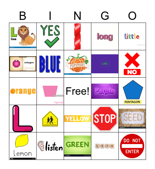 Room 102 Bingo Card