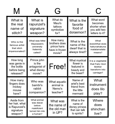 CTPI BINGO Card