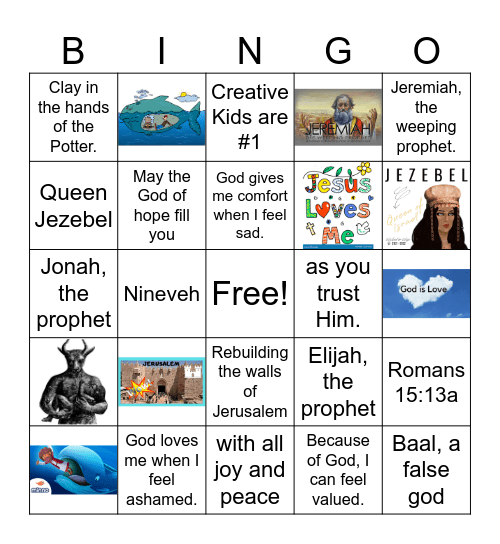 Animated Bingo Card