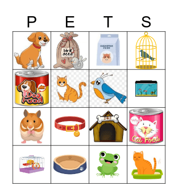 Pet Smart Scavenger Hunt Bingo Card