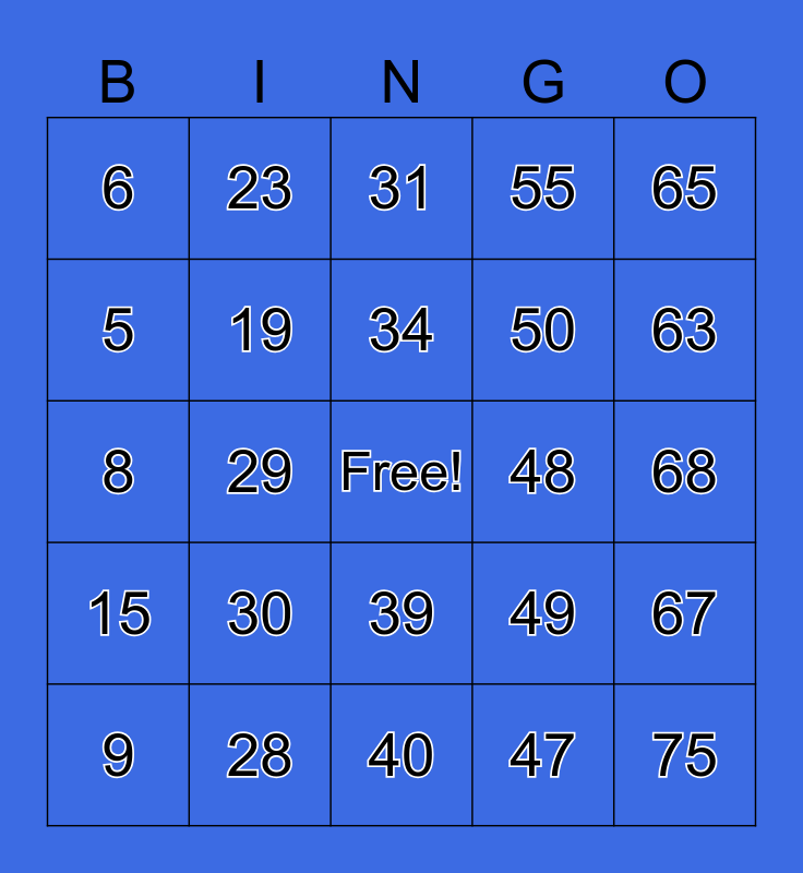 CS Week Bingo Card