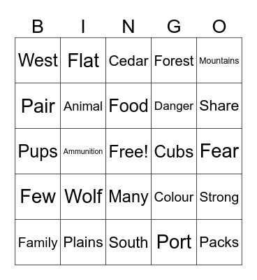 October 6 Bingo Card