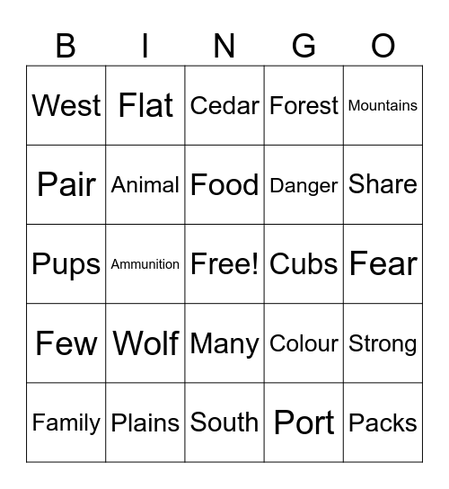 October 6 Bingo Card