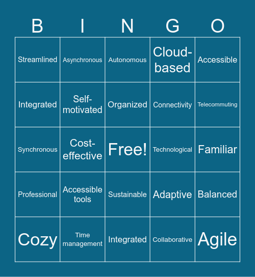 WE LOVE OUR PROS!!! Bingo Card