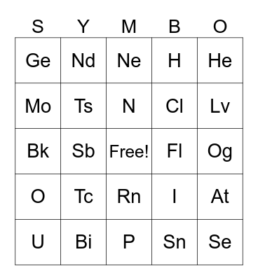 YES-O 2023-2024 Bingo Card