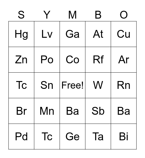 TCSHS SYMBO | YES-O 2023-2024 Bingo Card