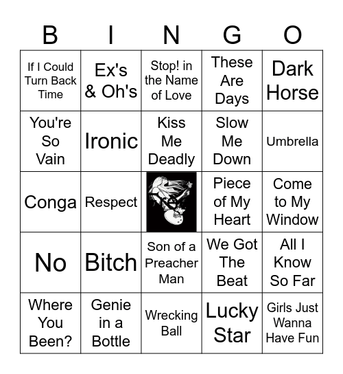 Girl Power - Coverall Bingo Card