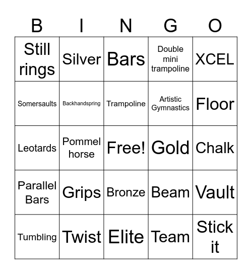 Chalk Reveal Sisters/Buddies - First game Bingo Card