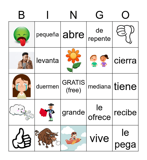 Cap. 1 & 2 - Piñata de Renata Bingo Card