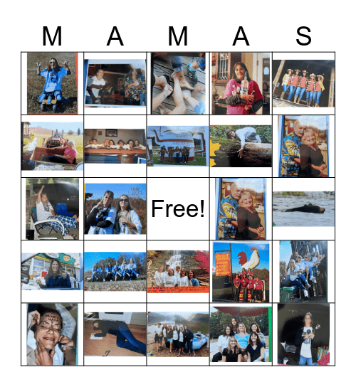 MOUNTAIN MAMAS 2023 Bingo Card