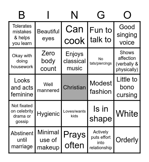f83738288282929 Bingo Card