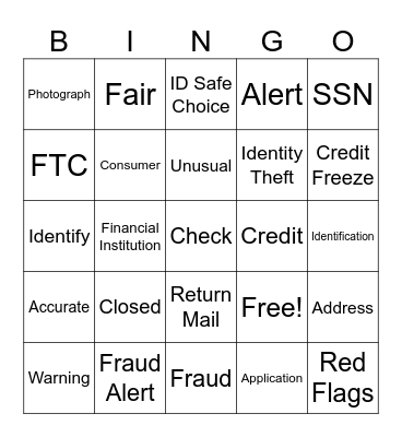ACB Bingo Card
