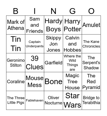Book Bingo Rm 18 Bingo Card