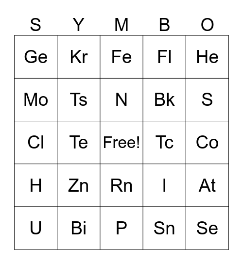 TCSHS SYMBO | YES-O 2023-2024 Bingo Card