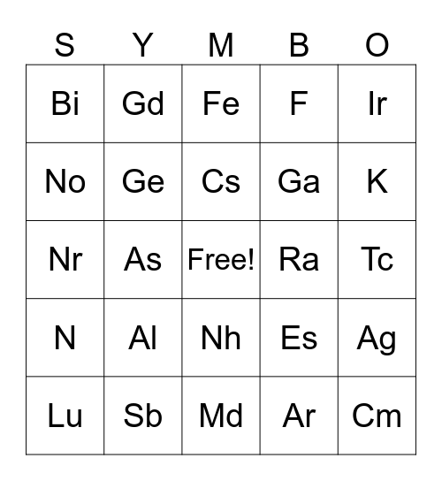 TCSHS SYMBO | YES-O 2023-2024 Bingo Card