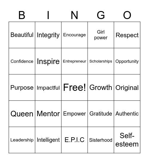 DYMON in the Rough Nonprofit Organization Bingo Card