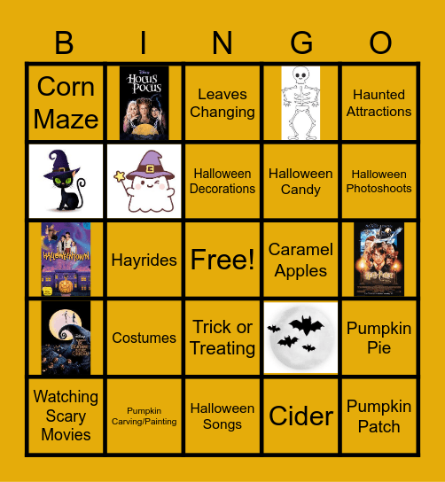 Q4 PRM Roundtable - Spooky Season Bingo Card