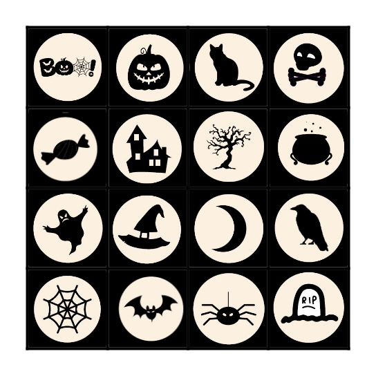 HALLOWEEN BINGO Card