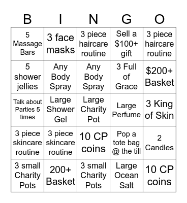 BLACKOUT BINGOOOO Bingo Card