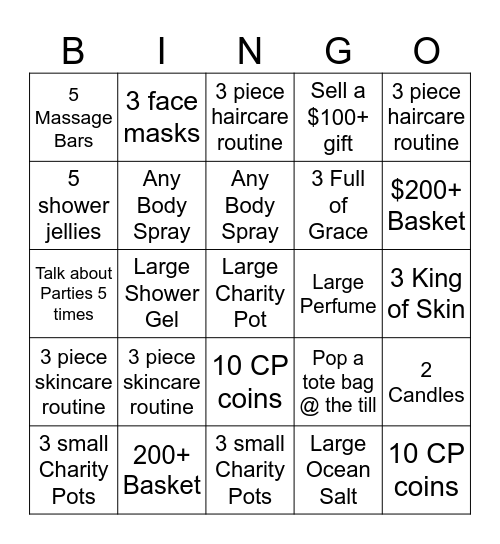 BLACKOUT BINGOOOO Bingo Card