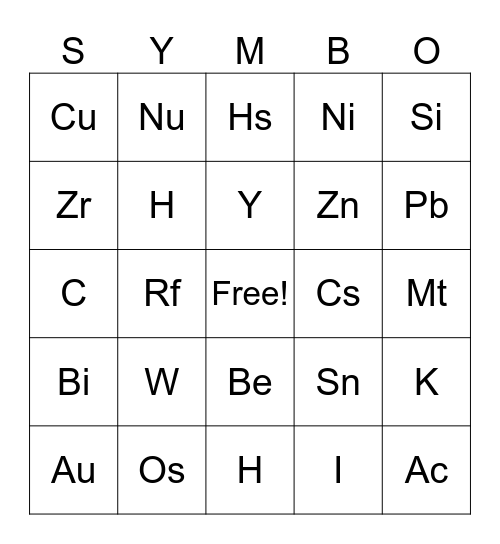 TCSHS SYMBO | YES-O 2023-2024 Bingo Card