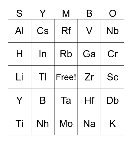 TCSHS SYMBO | YES-O 2023-2024 Bingo Card