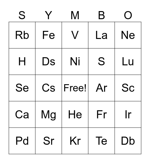 TCSHS SYMBO | YES-O 2023-2024 Bingo Card