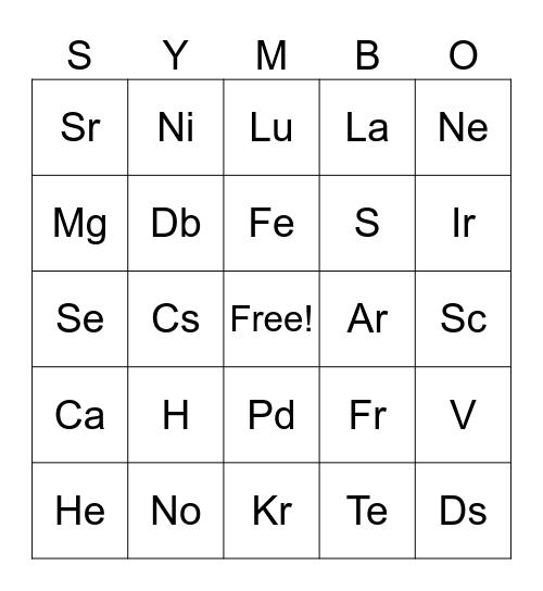 TCSHS SYMBO | YES-O 2023-2024 Bingo Card