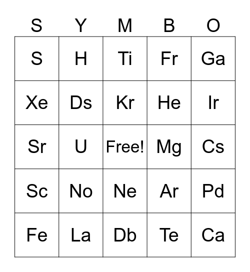 TCSHS SYMBO | YES-O 2023-2024 Bingo Card