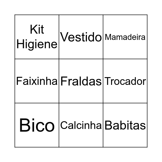 Bingo da Helo Bingo Card