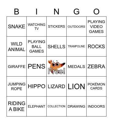 Play Lemon B Family Day! Bingo Card