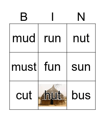 GR2 DL short u Bingo Card