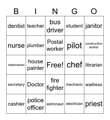 Community Bingo Card