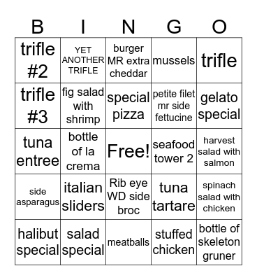 HAPPY SATUR-YAYYYY!!!!! Bingo Card