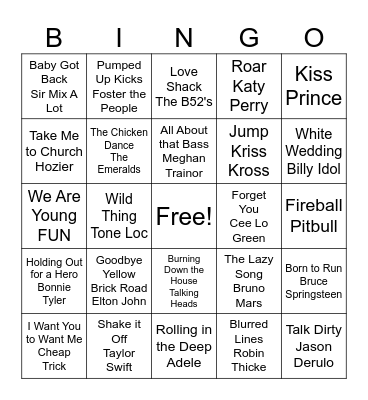 PARTY MIX Bingo Card