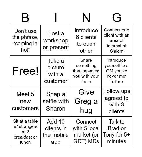 R4 2023 Bing[o] Bingo Card