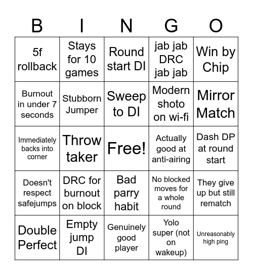 Battle Hub Bingo V2 Bingo Card