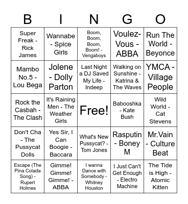 Cat Rescue Wanaka Bingo Card