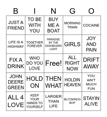 #5- ELKS  COVER 10-13 Bingo Card