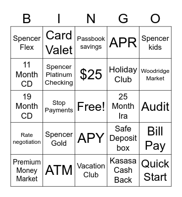 Lodi's Spooktacular Sales Rally Bingo Card