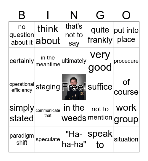 Cullins Catch Phrase Bingo Card